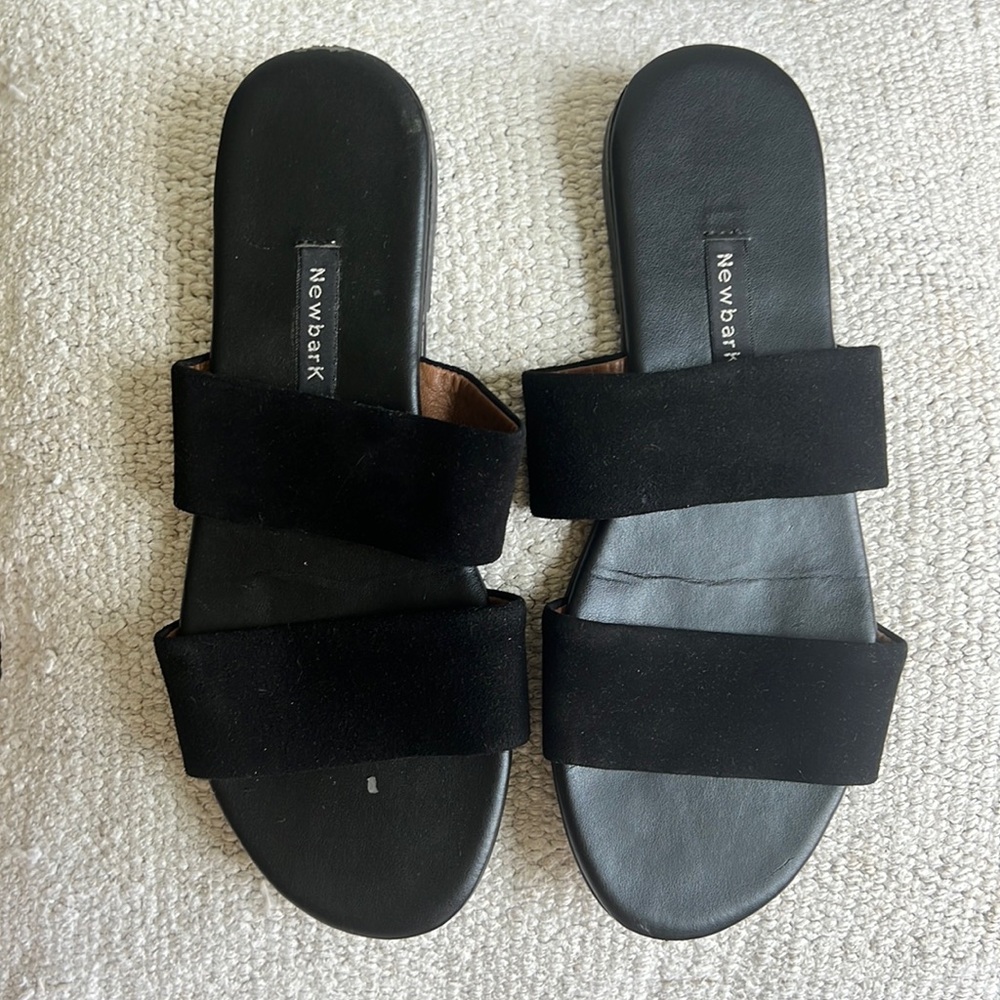 Newbark Roma 4 Sandal - leather and suede flats